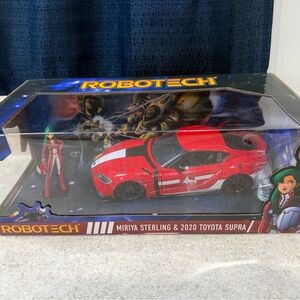 Jada Die Cast Robotech Miriya Sterling & 2020 Toyota Supra Car